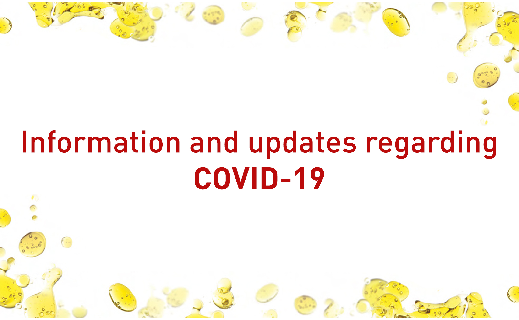 Update: COVID-19 1